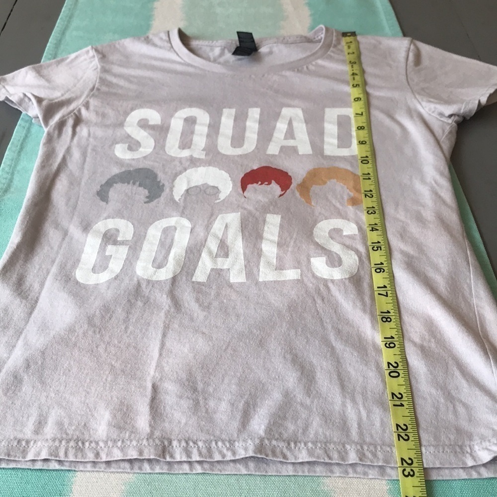 Anvil Golden Girls Squad Goals Graphic Short Sleeve T-Shirt - Picture 7 of 8